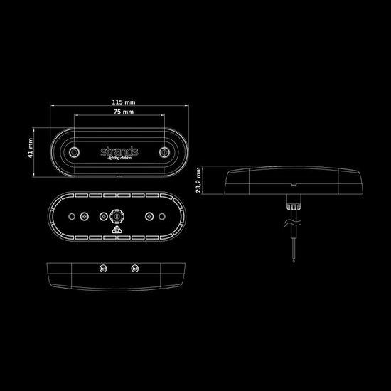 Strands FOR9T Gravity Zijmarkering 