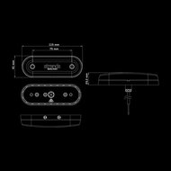 Strands FOR9T Gravity Zijmarkering 