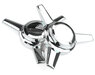 SPINNER 3 EAR - STAAL - RECHT - SET VAN 2