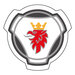EMBLEEM STICKER - 21 SCANIA GRIFFIOEN WIT/ROOD