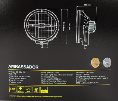 Strands Ambassador Full LED verstraler Default