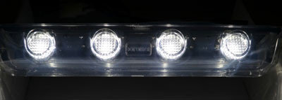 lampjes , verlichting voor in Scania zonnescherm, Lights for in Scania sun visor , beleuchting  fur Scania Sonneblende