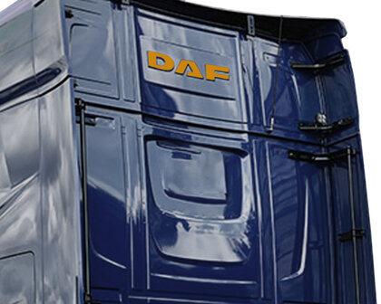 DAF - ACHTERWAND EMBLEEM STICKER  - XG/XG+