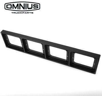 Omnius slim taillight Frame voor 4x LED achterlicht Default