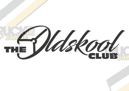 the oldskool club sticker Truckjunkie