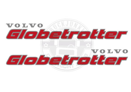 VOLVO GLOBETROTTER STICKER VRACHTWACHTWAGEN TRUCK