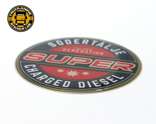 SUPER 2.0 - THE NEW GENERATION - 3D DELUXE FULL PRINT STICKER
