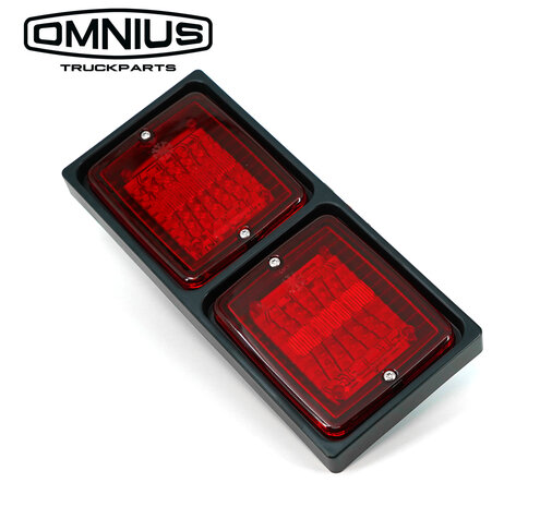 Omnius slim taillight Frame voor 3x LED achterlichten Defaul