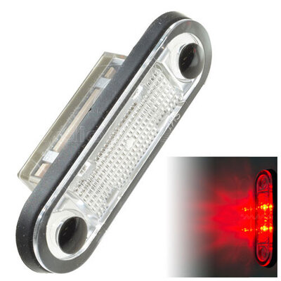 LED ROOD - INBOUW ZIJMARKERING