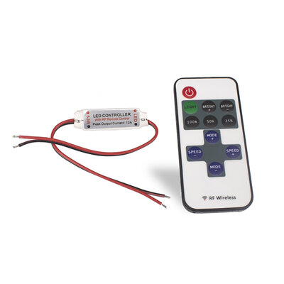 LEDSON SLIM DIMMER + WIRELESS REMOTE FOR LED (12-24V)
