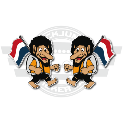 NEDERLANDSE TROLLEN - RAAM STICKER