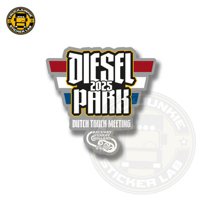 Dieselpark Sticker color 10cm