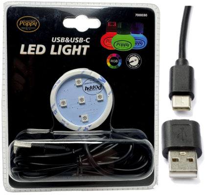 Poppy Led Verlichting RGB USB&amp;USB-C