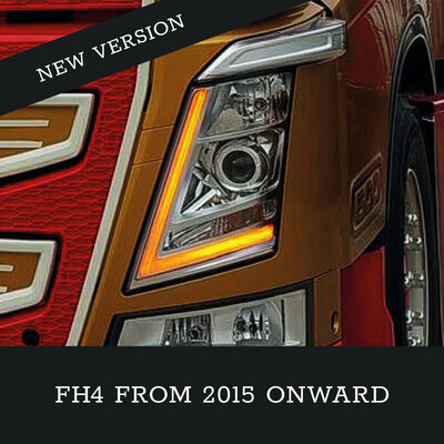 Dagrijverlichting Volvo FH4 Oranje