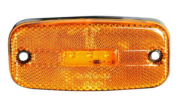 zijmarkering led oranje