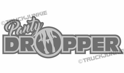 PANTY DROPPER STICKER 2 KLEUREN
