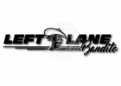 LEFT LANE BANDITO -NIEUW- STICKER