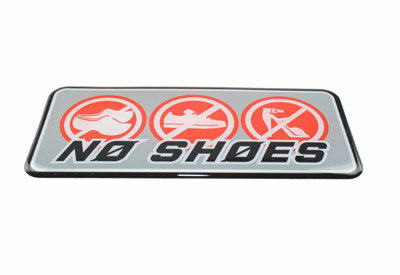 N&Oslash; SH&Oslash;ES - 3D DELUXE FULL PRINT STICKER