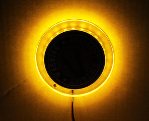 ORANJE - VERLICHT EMBLEEM - UNIVERSEEL - 24V