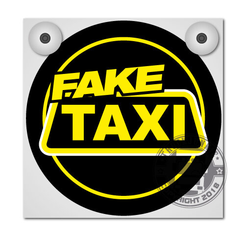 FAKE TAXI - LICHTBAKJE DELUXE - VOORPLAATSET