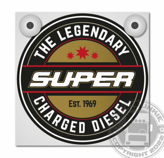 THE LEGENDARY NEW - SUPER CHARGED DIESEL - LICHTBAKJE DELUXE - VOORPLAAT SET