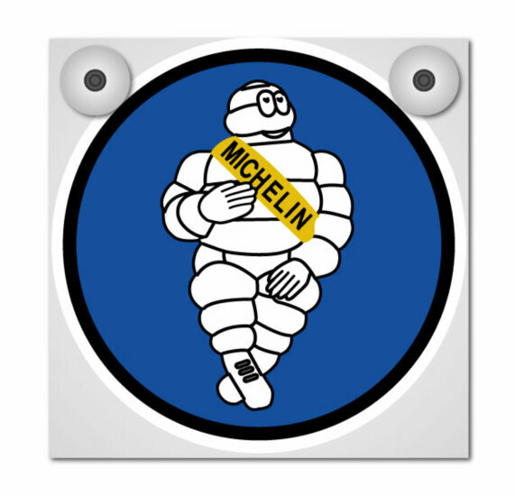 MICHELIN BIBENDUM OLDSKOOL - LICHTBAKJE DELUXE - LOSSE FRONT PLAAT