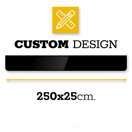 SPATLAP 250 X 25CM - EIGEN DESIGN - NIEUWE EDITOR