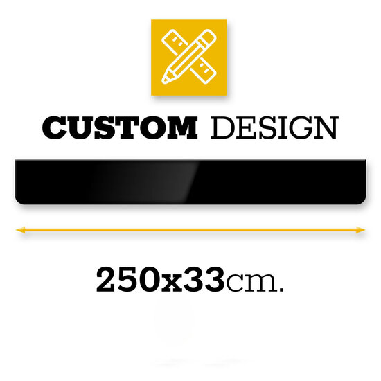 SPATLAP 250 X 33CM - EIGEN DESIGN - NIEUWE EDITOR