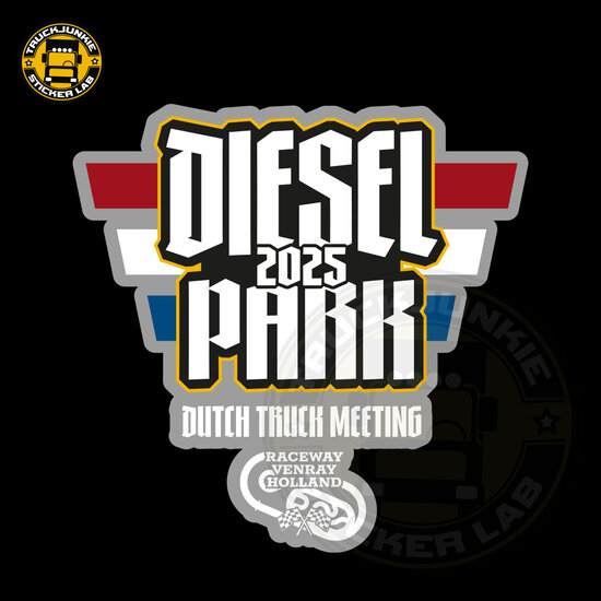 Dieselpark Sticker Color 15CM