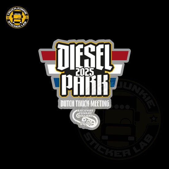 Dieselpark Sticker color 10cm