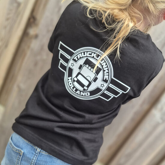 TRUCKJUNKIE Dieselpark KIDS T-SHIRT Zwart