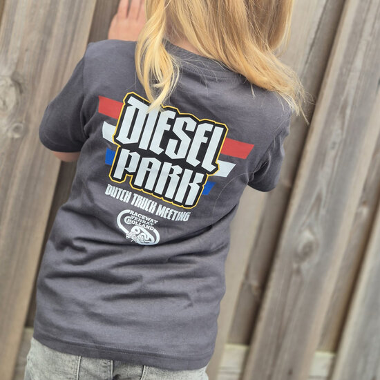 TRUCKJUNKIE Dieselpark 2025 Grijs KINDER T-SHIRT