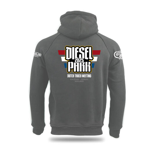 TRUCKJUNKIE Dieselpark HOODIE 2025 - Grijs