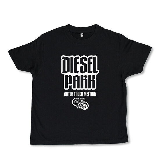 TRUCKJUNKIE Dieselpark KIDS T-SHIRT Zwart