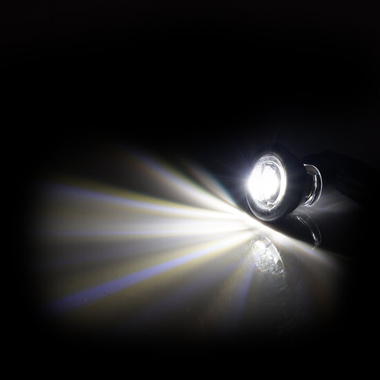 INBOUW VERLICHTING ROND &Oslash; 28MM - WIT