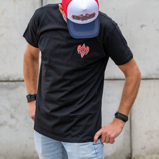 Ronny Ceusters T-Shirt - Diamond - Black