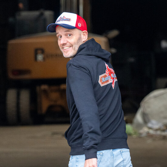 Ronny Ceusters Hoodie - Diamond - Black 