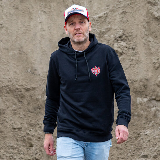 Ronny Ceusters Hoodie - Diamond - Black 