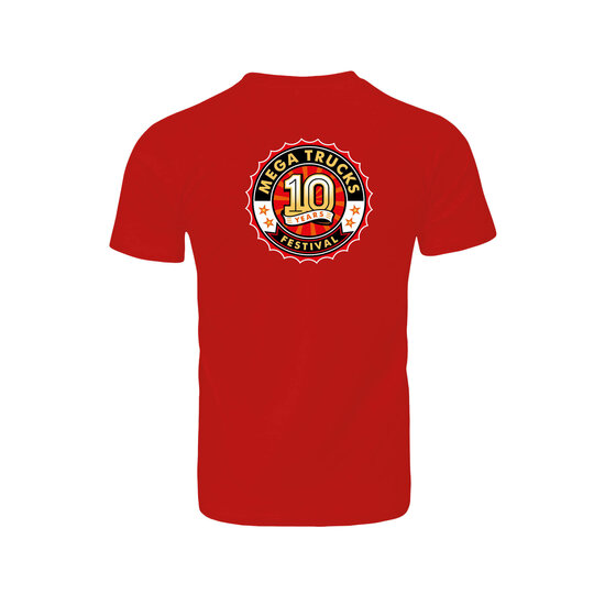 MTF-10Y T-shirt - Rood