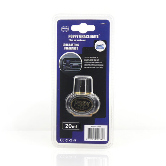 Poppy Grace Mate 20 ml vloeibare luchtverfrisser &ndash; Nieuwe auto