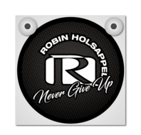 ROBIN HOLSAPPEL - NEVER GIVE UP - LICHTBAKJE DELUXE -  LOSSE FRONTPLAAT