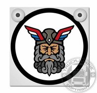 VIKING WARRIOR - LICHTBAKJE DELUXE - LOSSE FRONTPLAAT