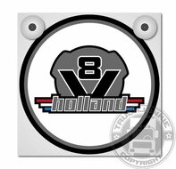 V8 HOLLAND - LICHTBAKJE DELUXE - LOSSE FRONTPLAAT