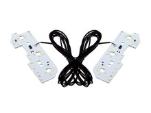 LED ORANJE/WIT POSITIELICHT MISTLAMP