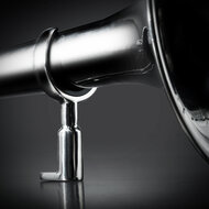 OMNIUS COLTRANE RVS LUCHTHOORN STEUN 10CM
