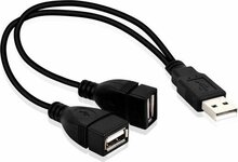 Dubbele USB Splitter