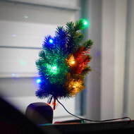 Mini Christmas Tree Allride &ndash; USB LED kerstboompje voor in de cabine