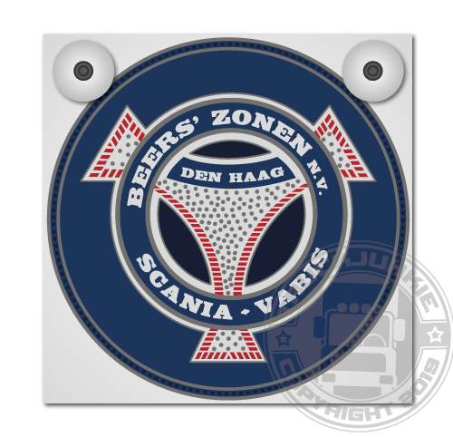 BEERS' SONS - LICHTBAKJE DELUXE - LOSSE FRONTPLAAT