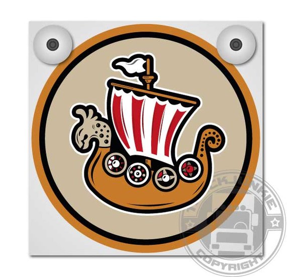 DRAKKAR SHIP - LICHTBAKJE DELUXE - LOSSE FRONTPLAAT