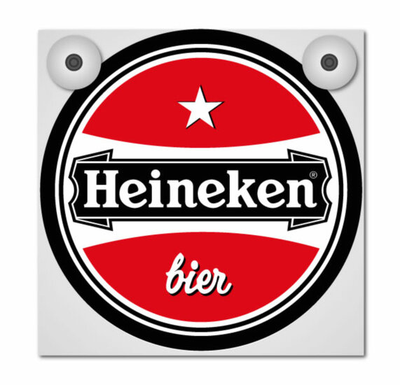  HEINEKEN - LICHTBAKJE DELUXE - LOSSE FRONTPLAAT